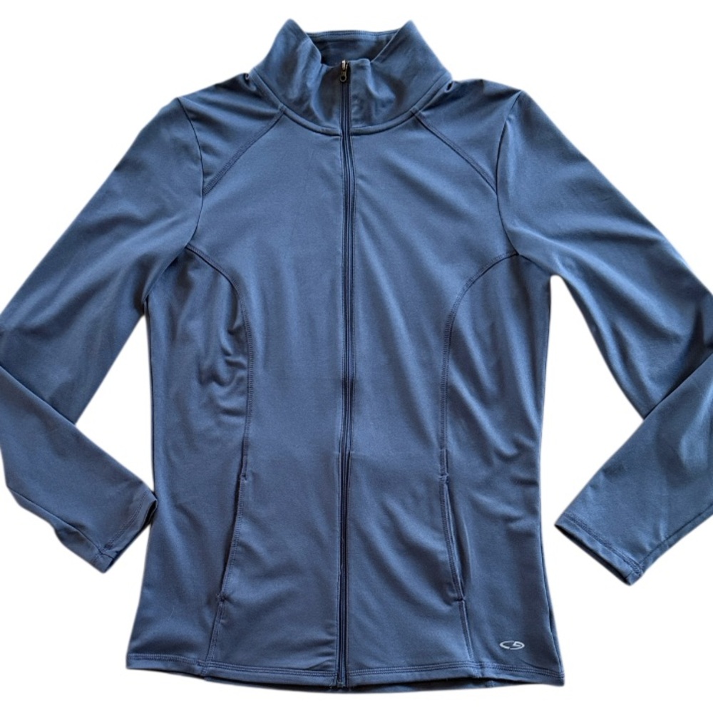 CHAMPION WOMEN’S ATHLETIC RUNNING JACKET GRAY SIZE: SMALL